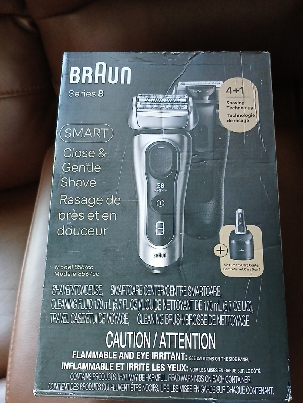 Braun Series 8 Electric Shaver - Silver